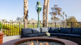 14 - San Clemente Shore - SACL - Cocktail Patio - Detail Shot Firepit