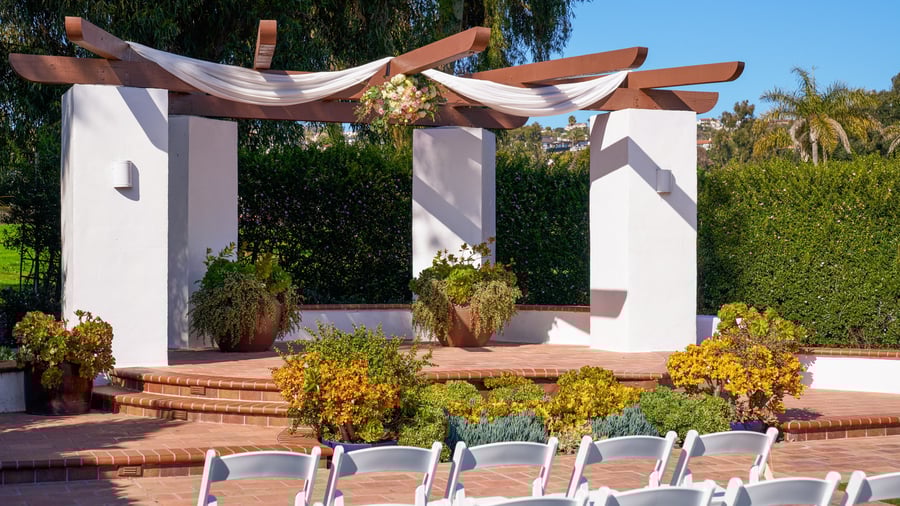 16 - San Clemente Shore - SACL - Garden Pergola - Ceremony
