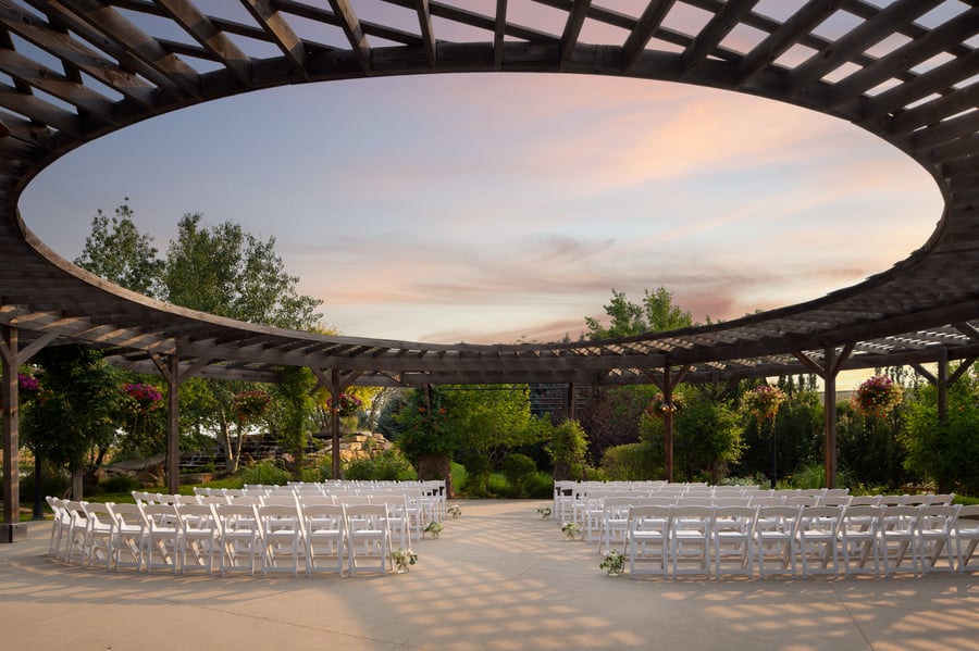 01 - Brookside Gardens - BGDN - Ceremony Halo - Outdoor Ceremony