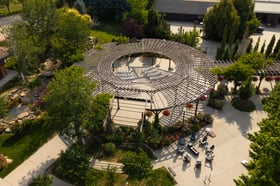 03 - Brookside Gardens - BGDN - Ceremony Halo - Outdoor Ceremony