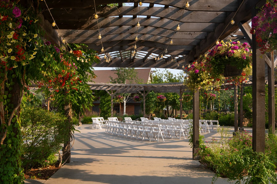 06 - Brookside Gardens - BGDN - Ceremony Halo - Outdoor Ceremony