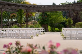 12 - Brookside Gardens - BGDN - Ceremony Halo - Outdoor Ceremony