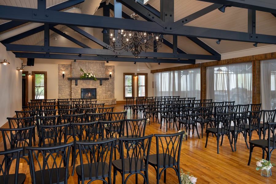 19 - Brookside Gardens - BGDN - Fireside Room - Indoor Ceremony