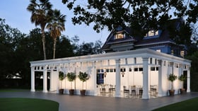 6 - Edwards Mansion - EDMA - Garden Party - Checkered Veranda Reception-1