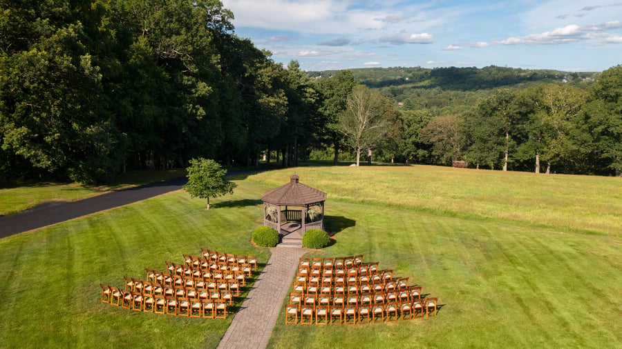 35 - Fern Hill Barn - FERN - Gazebo Ceremony - Outdoor Ceremony