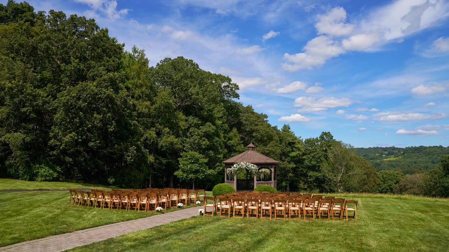 6 - Fern Hill Barn - FERN - Gazebo Ceremony - Outdoor Ceremony
