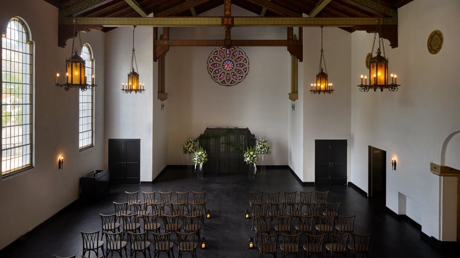 32 - Fillmore Chapel - FICH - Mission Hall - Indoor Ceremony