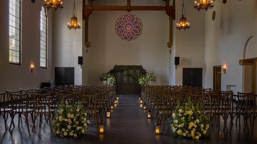 5 - Fillmore Chapel - FICH - Mission Hall - Indoor Ceremony