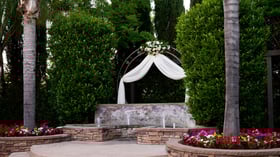 17 - Fresno Fields - FRES - Garden - Detail shot Ceremony Arch
