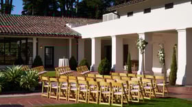 18 - Golden Gate Club - Presidio - GGC - Garden Courtyard - Outdoor Ceremony