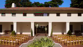 4 - Golden Gate Club - Presidio - GGC - Garden Courtyard - Outdoor Ceremony