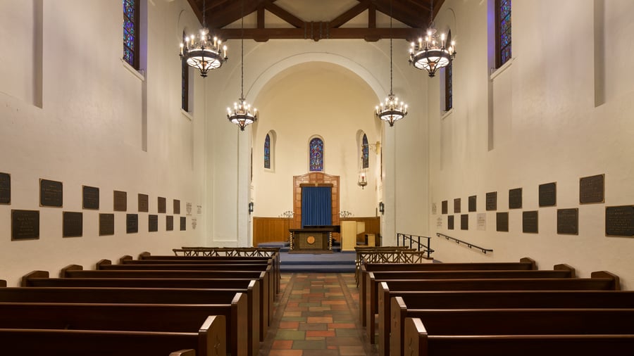 6 - Golden Gate Club - Presidio - GGC - Presidio Chapel - Indoor Ceremony