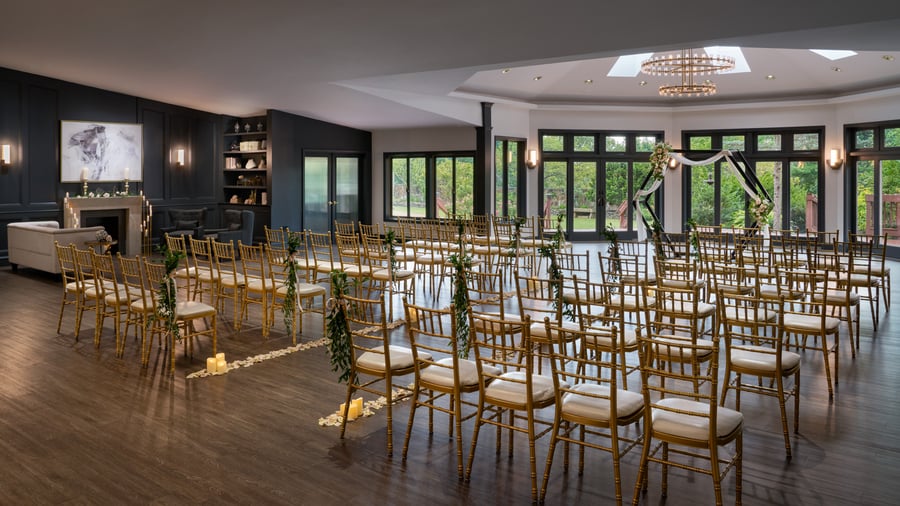 14 - Granite Rose - GRAR - Terrace Room - Indoor Ceremony