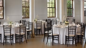 Intimate Wedding Reception Décor at Hofmann Ranch Grande Hall