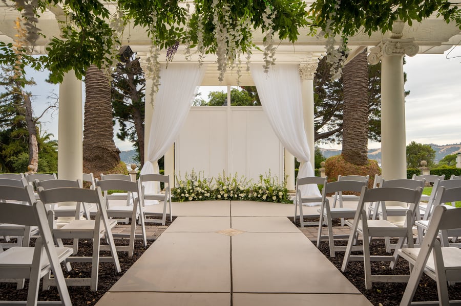 12 - Jefferson Street Mansion - JEFM  - Colonnade Garden - Ceremony