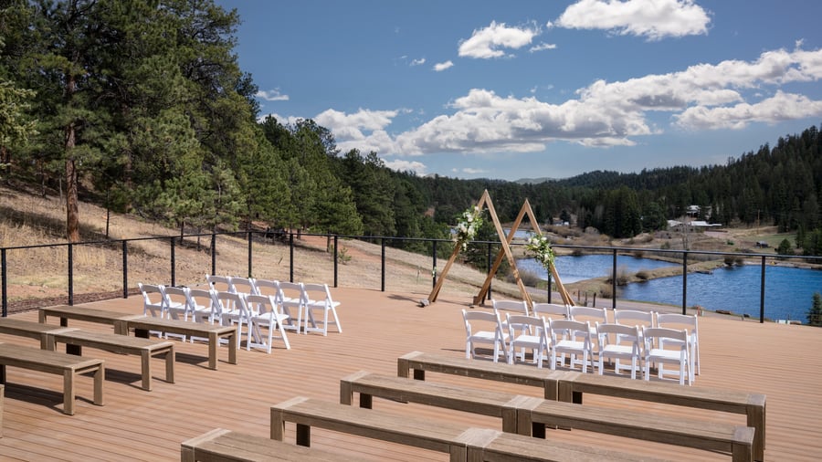 07 - Mountain View Ranch - Lakeview - MTVR  - Lakeview Ceremony Deck - Ceremony