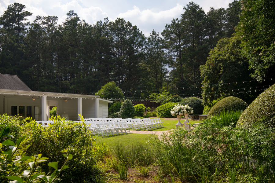 07 - Natalie House - NATH - Garden Ceremony - Outdoor Ceremony
