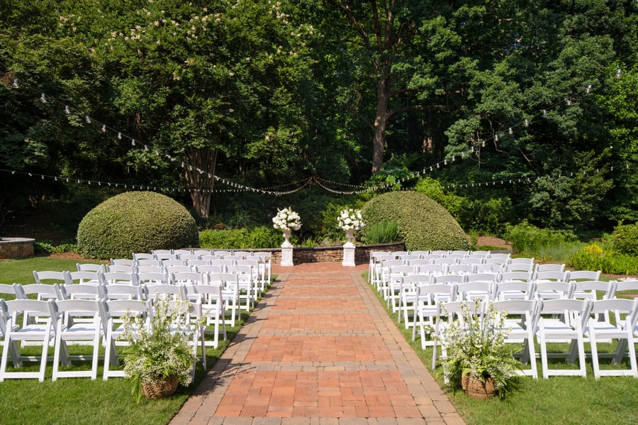 10 - Natalie House - NATH - Garden Ceremony - Outdoor Ceremony