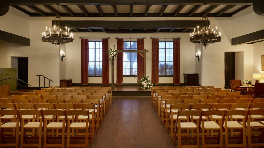 1 - Officers Club - OFFC - Moraga Hall - Indoor Ceremony