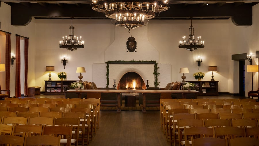 22 - Officers Club - OFFC - Presidio - Moraga Hall - Indoor Ceremony