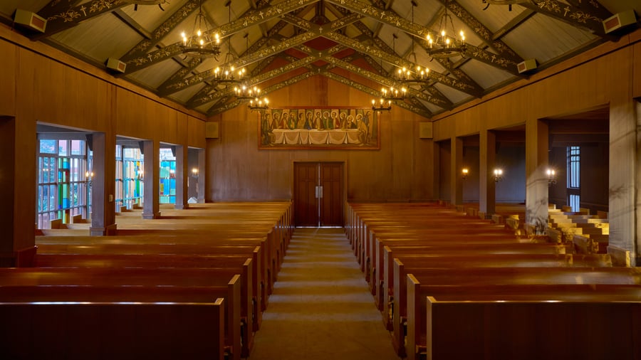 9 - Officers Club - OFFC - Presidio - Chapel of our Lady - Indoor Ceremony