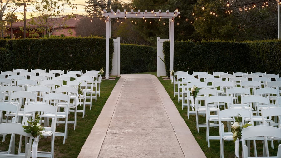 32 - Sierra La Verne - SIEL - Garden Ceremony - Outdoor Ceremony