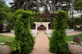 25 - Tapestry House - TAPE - Garden Ceremony - Main Outdoor Ceremony