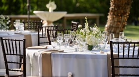 11 - The Orchard - ORCH - Reception Lawn - Table Detail Shoot