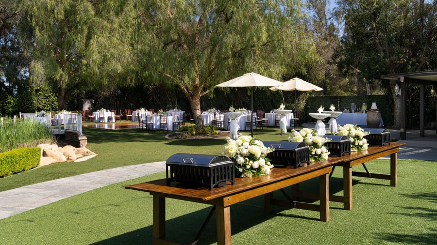 25 - The Orchard - ORCH - Reception Lawn - Buffet Table