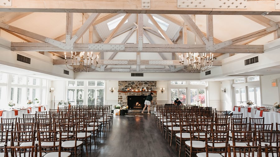 Indoor ceremony - Barker House by Wedgewood Events