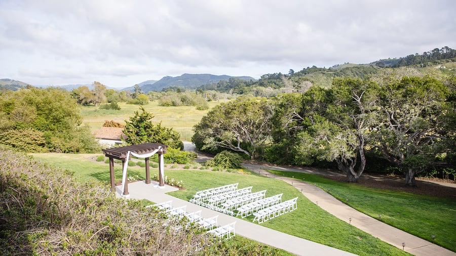 Outdoor ceremony - Carmel Fields by Wedgewood Events