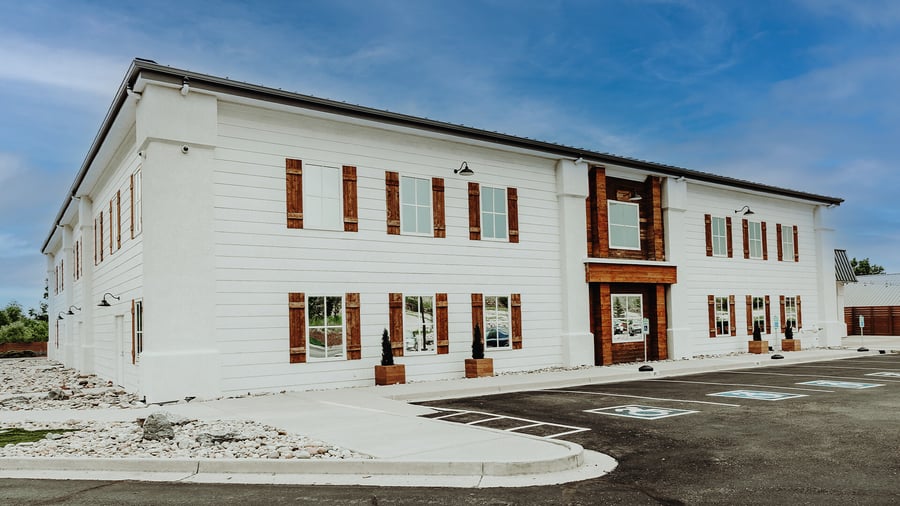 Exterior of building - Creekside Terrace by Wedgewood Events