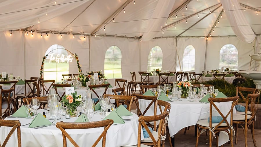 Pavilion reception - Hacienda de las Flores by Wedgewood Events
