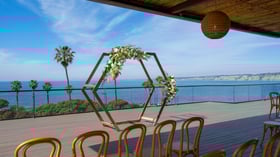 La Jolla Cove Rooftop Ceremony