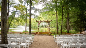 Woodland Ceremony Site at Riverwood Manor