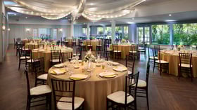 San Ramon Waters - Light-Filled Reception Ballroom with Crystal Chandeliers