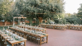 Outdoor reception - Stonebridge Manor by Wedgewood Events