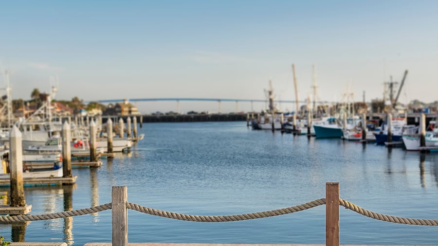 San Diego Bay towards Coronado