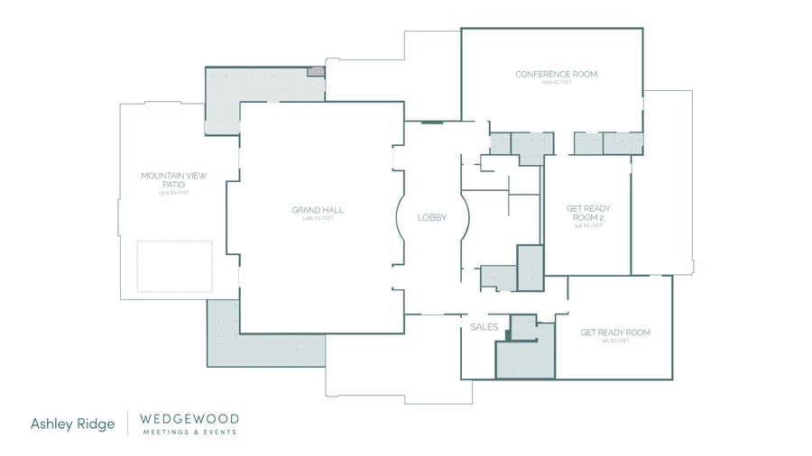 Ashey Ridge by Wedgewood Events Floorplan