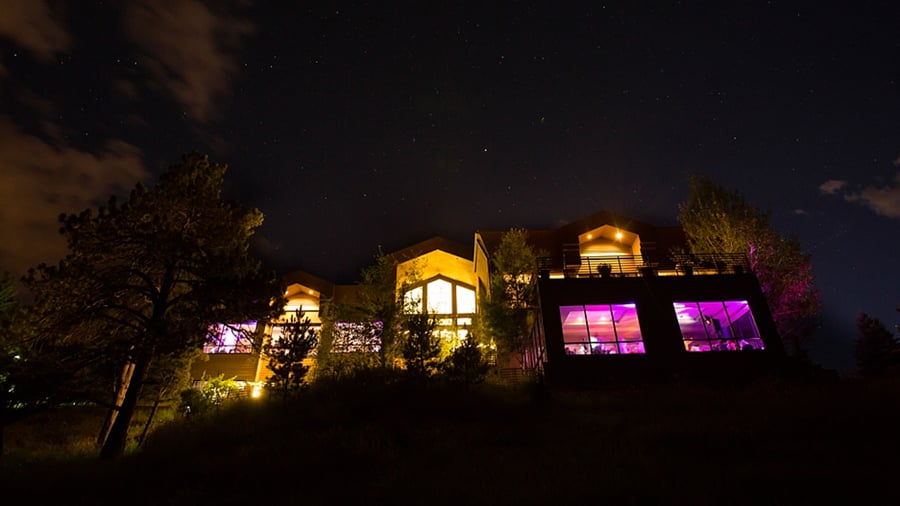 View of building from meadow - The Pines by Wedgewood Events - 1