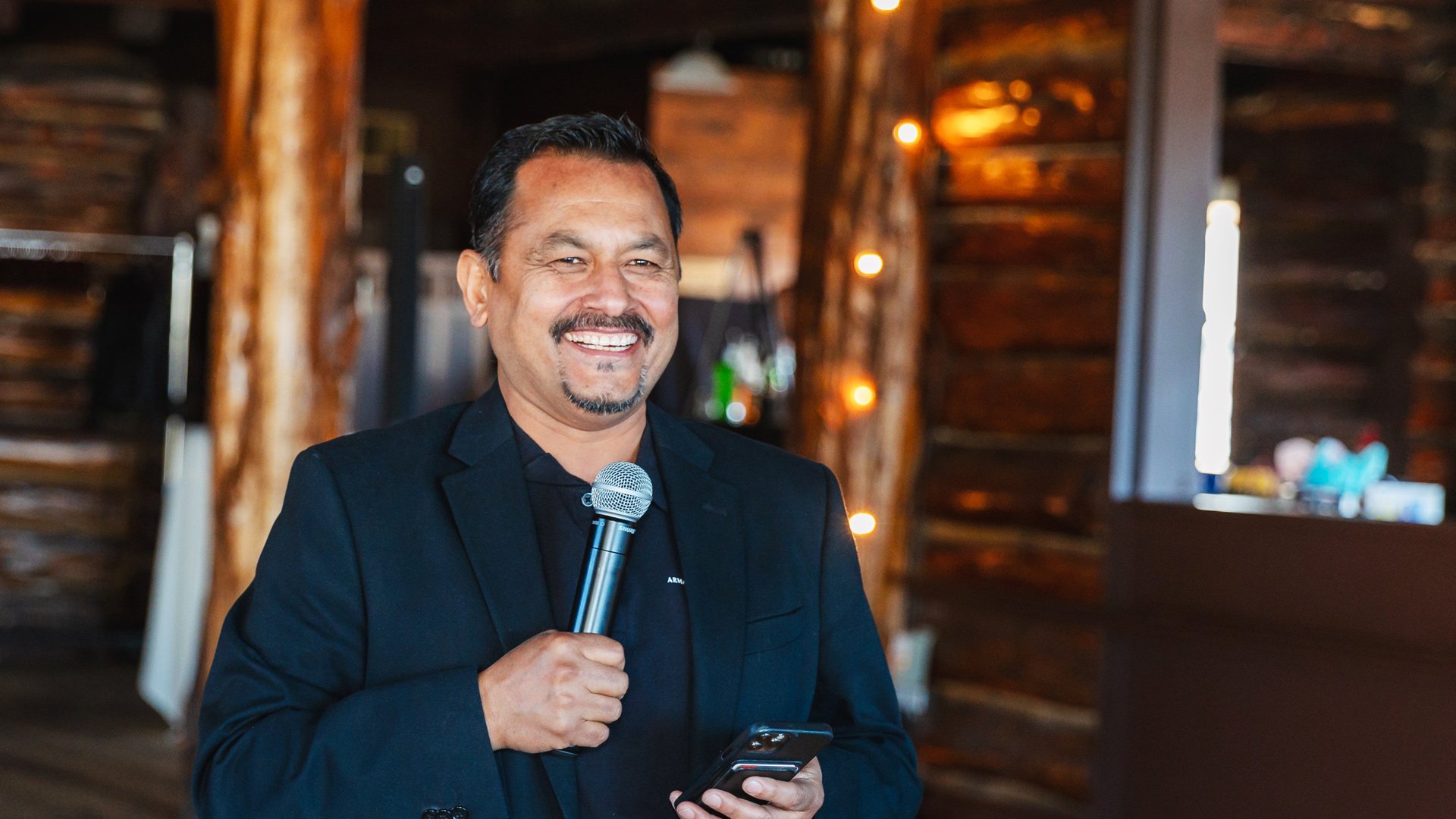 Log Cabin at the Presidio - Wedgewood Events - Speech